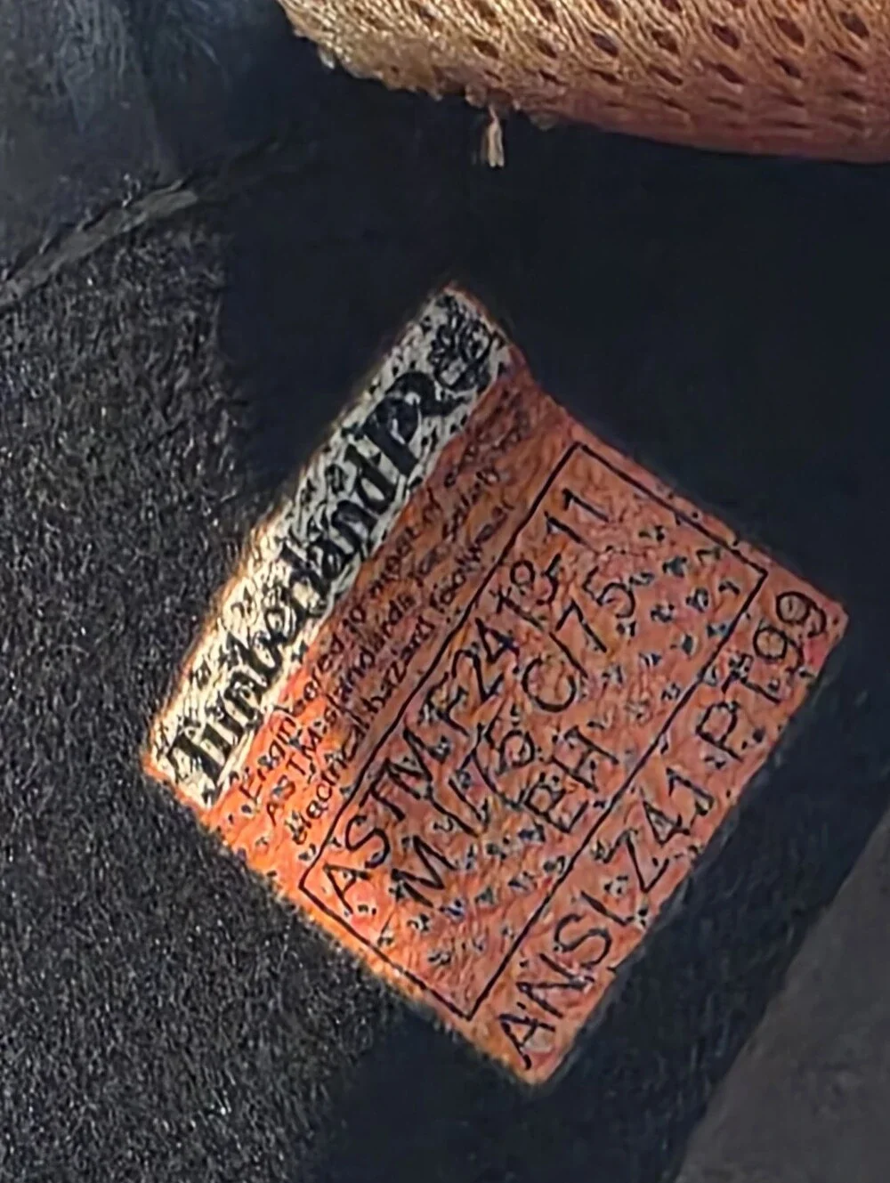 Timberland rugged leather